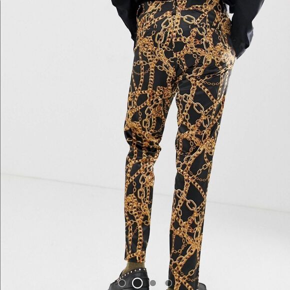 Gold Chain All Over Print 2pc Suit - Picture 12 of 12